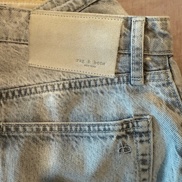 rag & bone Maya High-Rise Ankle Straight Jean - Picture 6 of 6